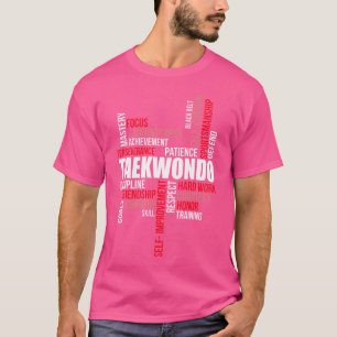 Tkd Korean Martial Arts Tae Kwon Do Fighter Taekwo T-Shirt