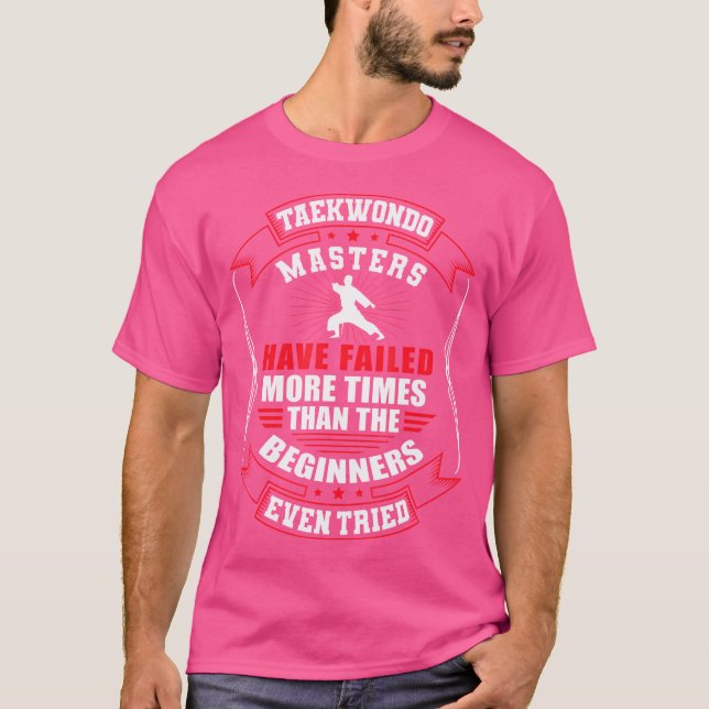 Tkd Korean Martial Arts Tae Kwon Do Fighter Taekwo T-Shirt (Vorderseite)