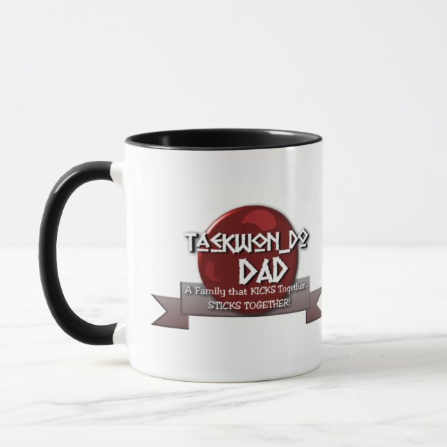 TKD TAEKWONDO VATER MOTTO TASSE (Links)