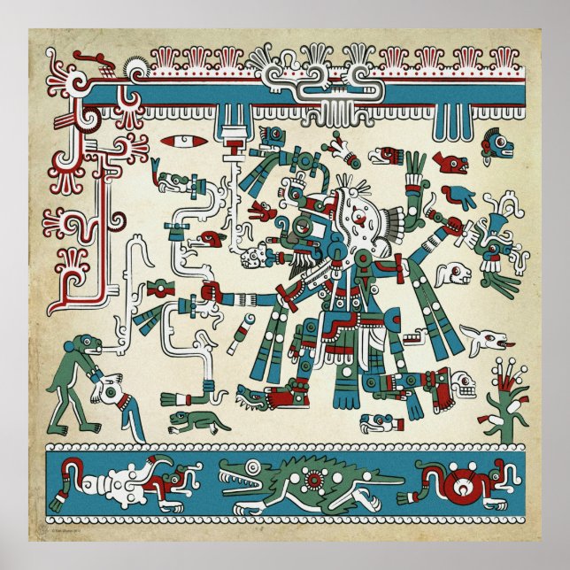 Tlaloc Poster (Vorne)