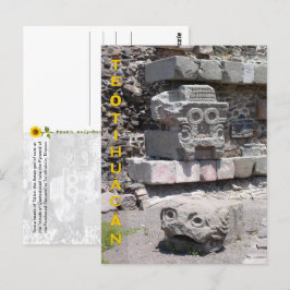 Tláloc, Teōtihuácān, Mexiko - Postkarte