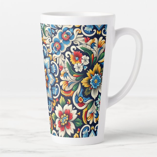 Tlaquepaque-Inspirierte Tasse (Rechts)