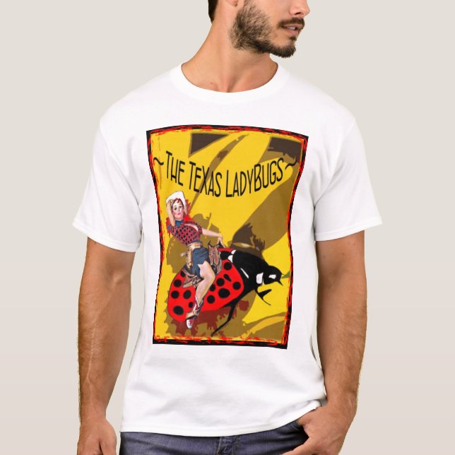 TLB VIP MitgliedsShirt w/Cowgirl auf Wanze T-Shirt (Vorderseite)