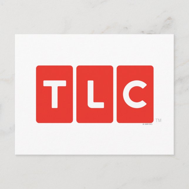TLC Logo-Postkarte Postkarte (Vorderseite)