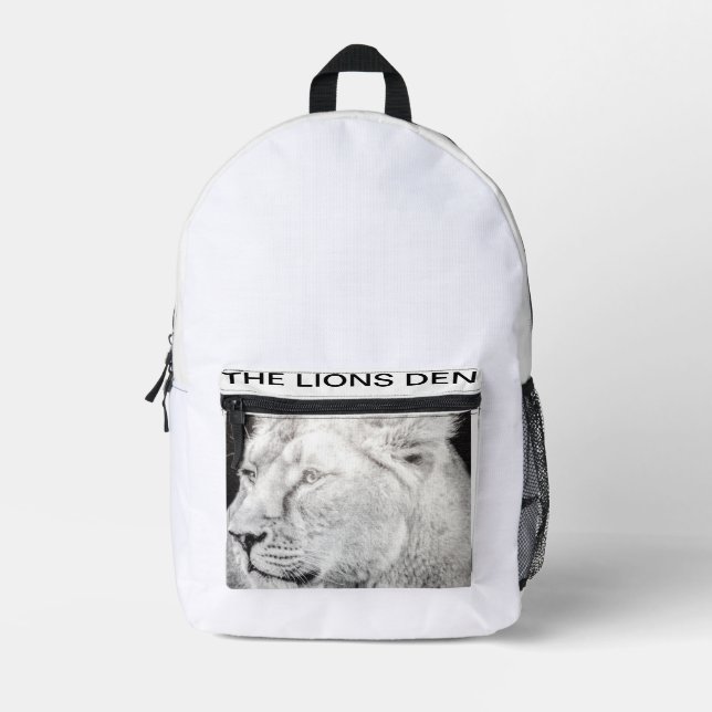 TLD-Backpack Bedruckter Rucksack (Vorderseite)