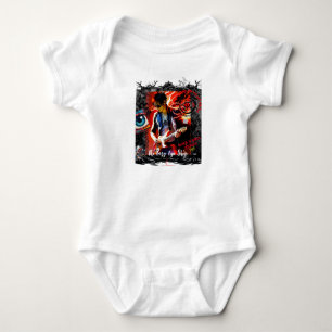 TLES Rocker Baby-Bibber Baby Strampler