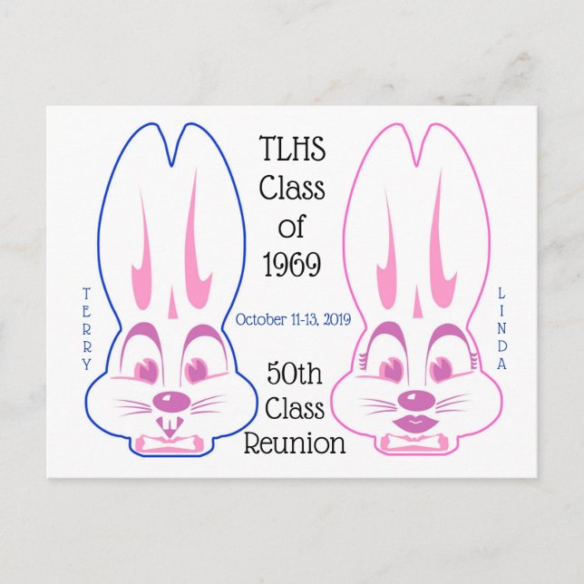 TLHS-Klasse von 1969 50. Wiedersehen Postkarte (Vorderseite)