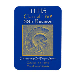 TLHS-Klasse von 1969 Trojan Spirit 50. Wiedersehen Magnet