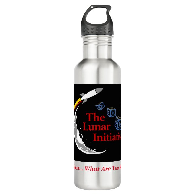 TLI Logo-Wasser-Flaschen Trinkflasche (Vorderseite)