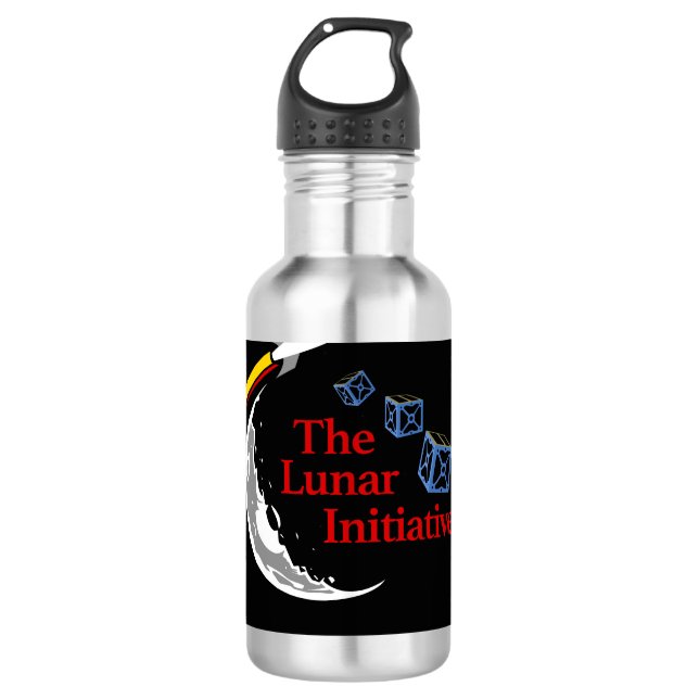 TLI Logo-Wasser-Flaschen Trinkflasche (Vorderseite)