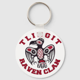 Tlingit Raven Clan Schlüsselanhänger