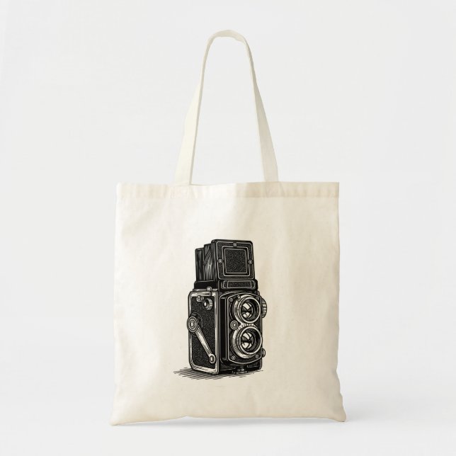 TLR camera tote bag (Devant)
