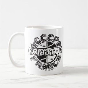 TM-7, UdSSR-Frankreich Weltraummission Kaffeetasse