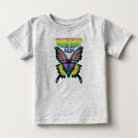 TMH Band Psychedelic Peace Butterfly