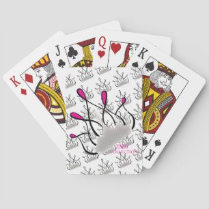 TMH SAMMLUNG - Spielkarten (rosa)