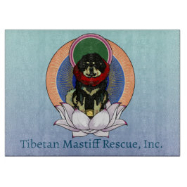 TMRescue Lotus Blume Logo Schneidebrett