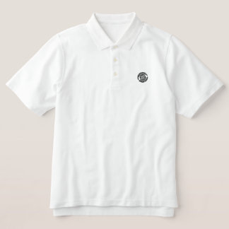 TNHY Logo Weißes Herren-Polohemd