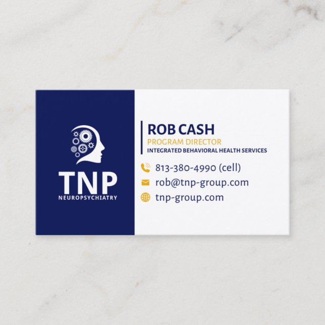 TNP BIZ CARDS VISITENKARTE (Vorderseite)