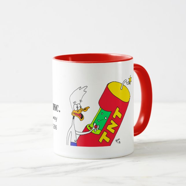 TNT Arcade-Enten-kleine Tasse (VorderseiteRechts)