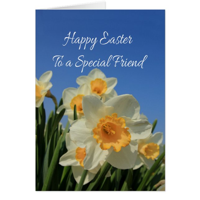 To a Special Friend Happy Easter (Vorne)