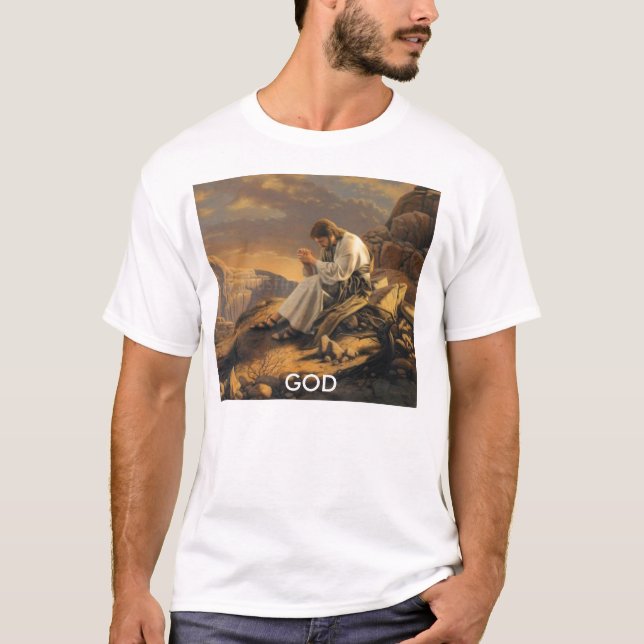 to_be_with_god_2, GOD - Angepasst - Angepasst T-Shirt (Vorderseite)