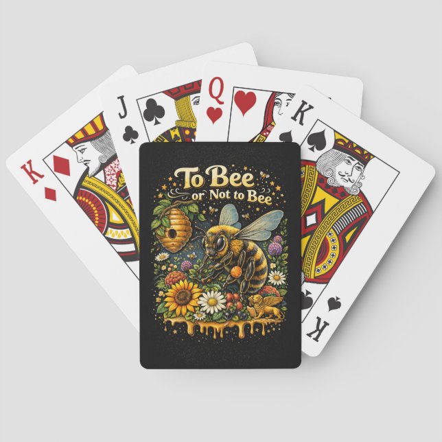 To Bee or Not to Bee Spielkarten (Rückseite)