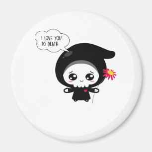 To Death - Funny Valentinstag Classic Magnet