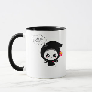 To Death - Funny Valentinstag Classic Tasse