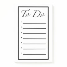 To-Do-Liste Post-it-Notizen