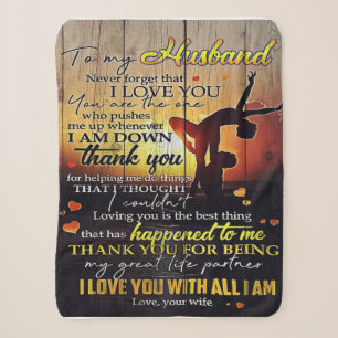To My Husband Letter, Lovely Quotes Gift Sherpadecke