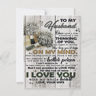 To my Husband |To My Husband | Love Quotes To Him Einladung