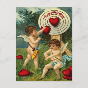 To My Valentine Feiertagspostkarte
