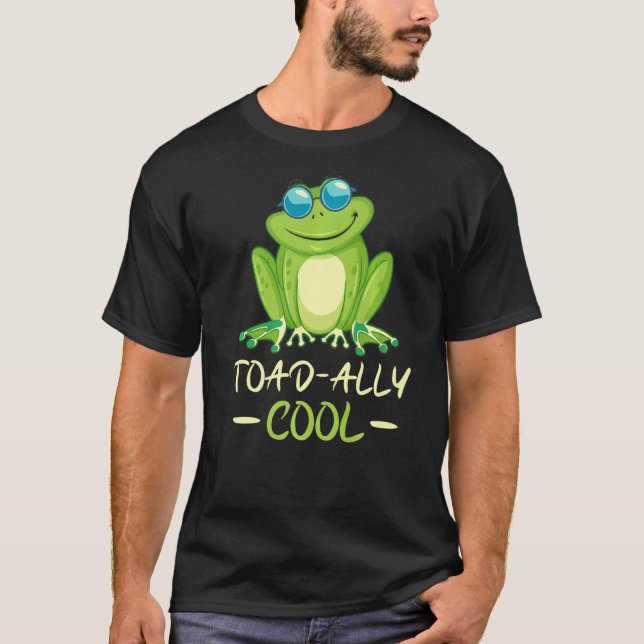 Toad ally cool frog   T-Shirt (Vorderseite)