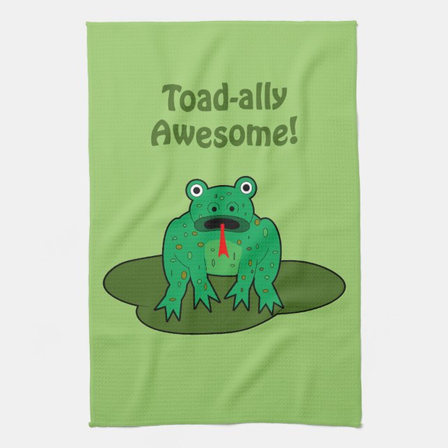 Toad-ally Phantastisch Handtuch (Vertikal)