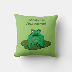 Toad-ally Phantastisch Kissen