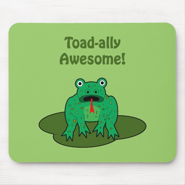 Toad-ally Phantastisch Mousepad (Vorne)