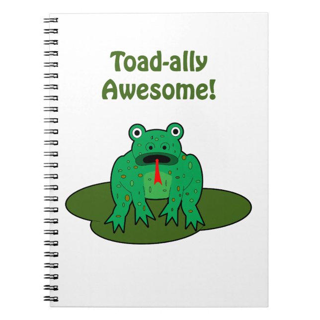 Toad-ally Phantastisch Notizblock (Vorderseite)