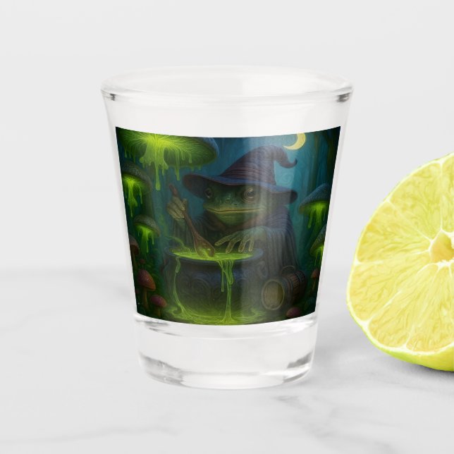 Toad Brew  Schnapsglas (Vorderseite)