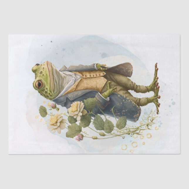 Toad-Charakter der Blumenlandschaft Seidenpapier (Vorderseite)