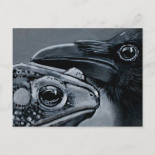 Toad & Crow Postkarte