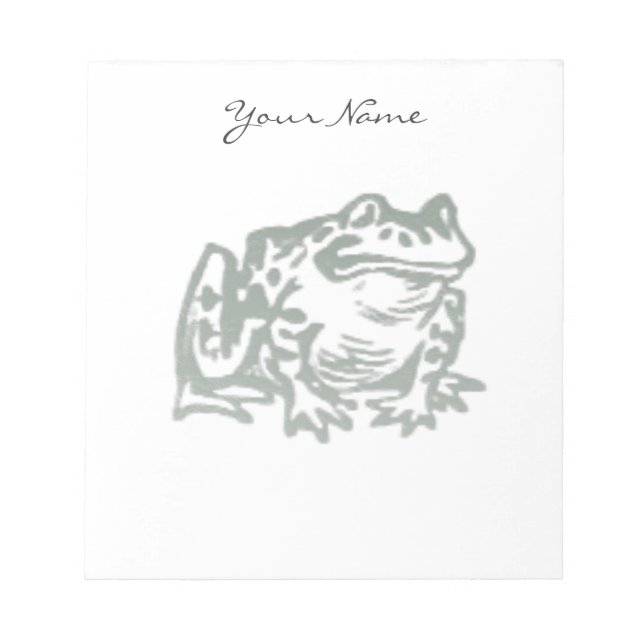 Toad Notizblock (Vorderseite)