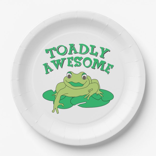 TOAD PHANTASTISCH PAPPTELLER (Vorderseite)
