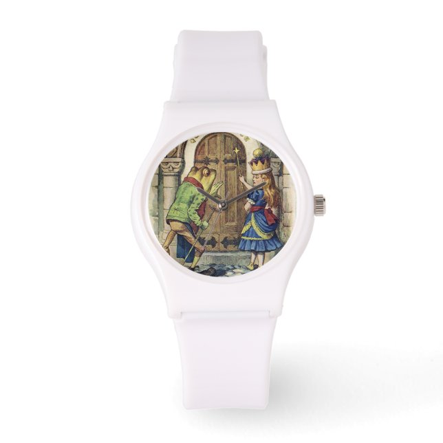 Toad und Alice im Wunderland Armbanduhr (Vorderseite)