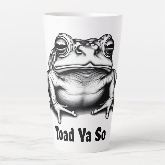 Toad Ya so Latte Coffee Tasse (Vorderseite)
