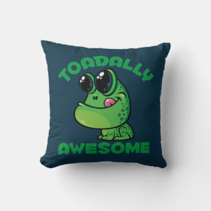 Toadal Phantastisch Happy Cartoon Toad Kissen