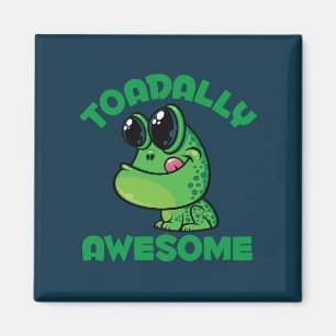 Toadal Phantastisch Happy Cartoon Toad Magnet