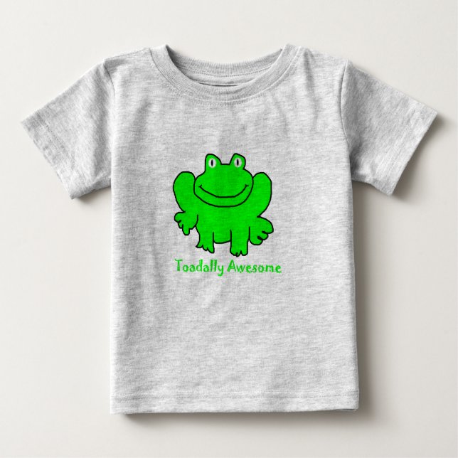 toadally fantastisch baby t-shirt (Vorderseite)