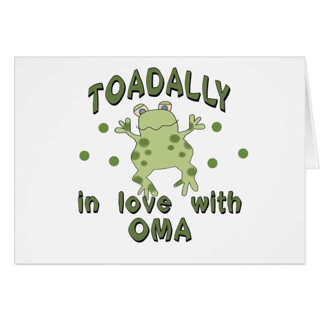 TOADALLY Liebe Oma Frosch (Vorderseite (Horizontal))
