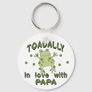 TOADALLY Liebe Papa Frog Schlüsselanhänger