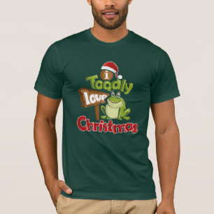 Toadly Liebe Weihnachten Weihnachtsgeheimnis Weihn T-Shirt